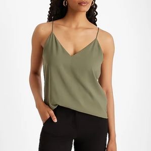 EXPRESS: Satin V-Neck Downtown Cami